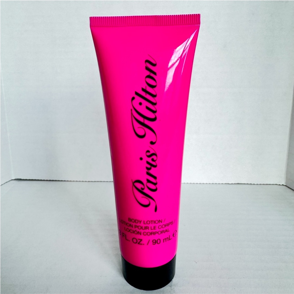 Paris Hilton Body Lotion 3oz Woodsy Fragrance Sandalwood Ylang Jasmine Apple